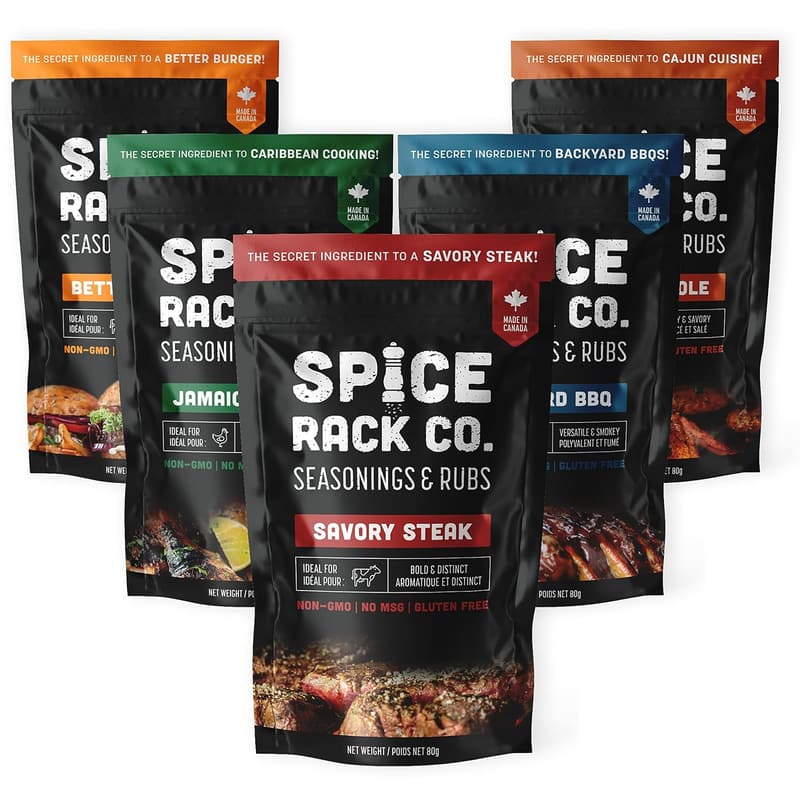 Birthday BBQ Spice Set - Grilling & Smoking Seasonings (5 Pack)