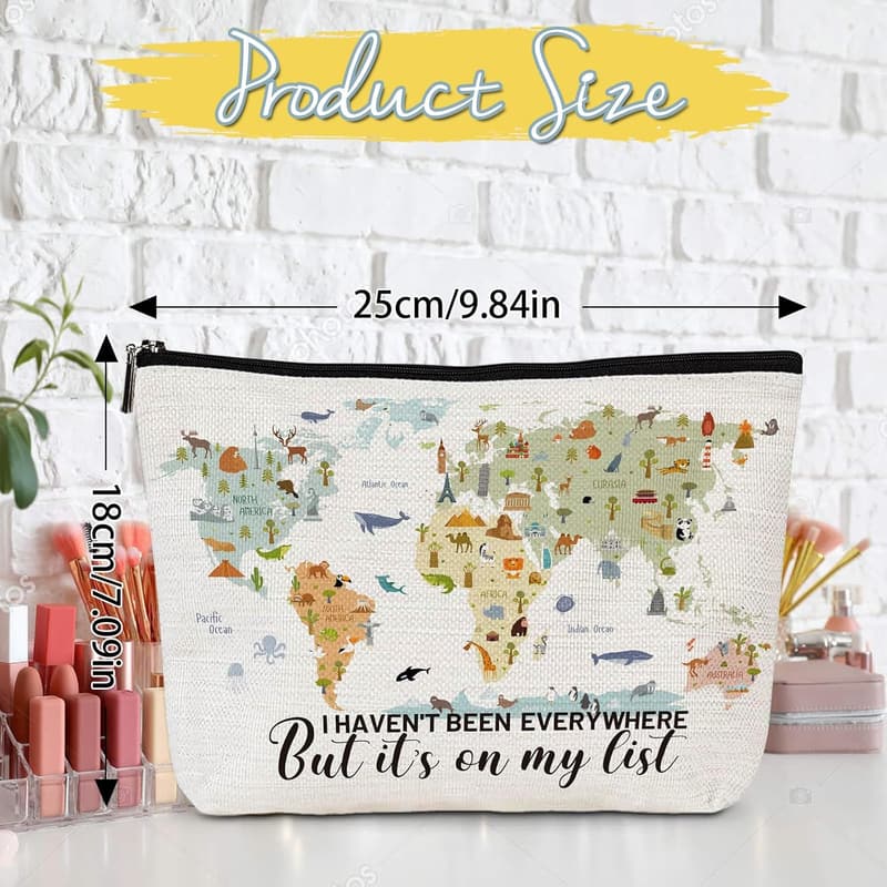Travel Makeup Bag - Women's Birthday Gift