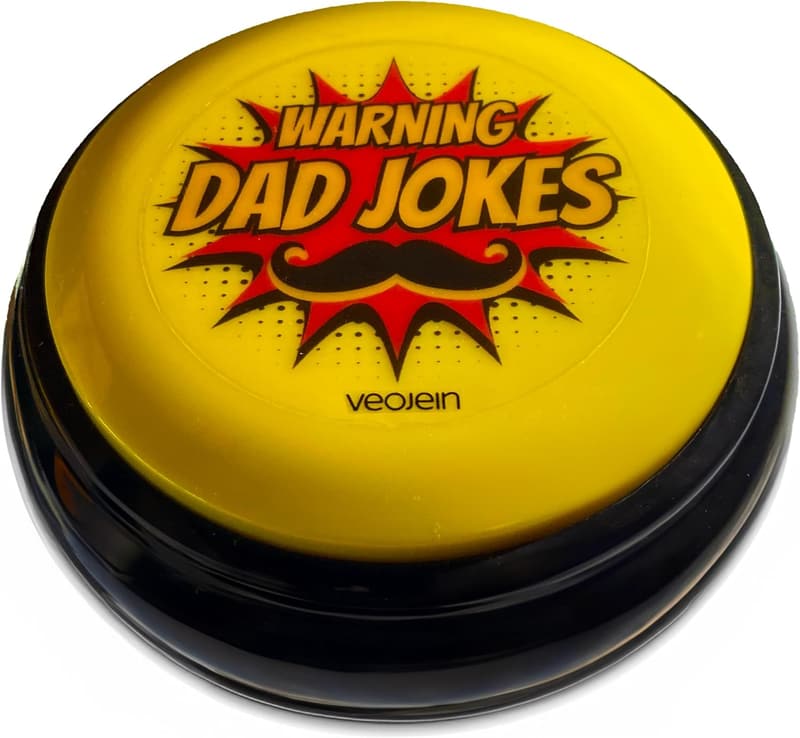Father's Day Dad Joke Button for Men