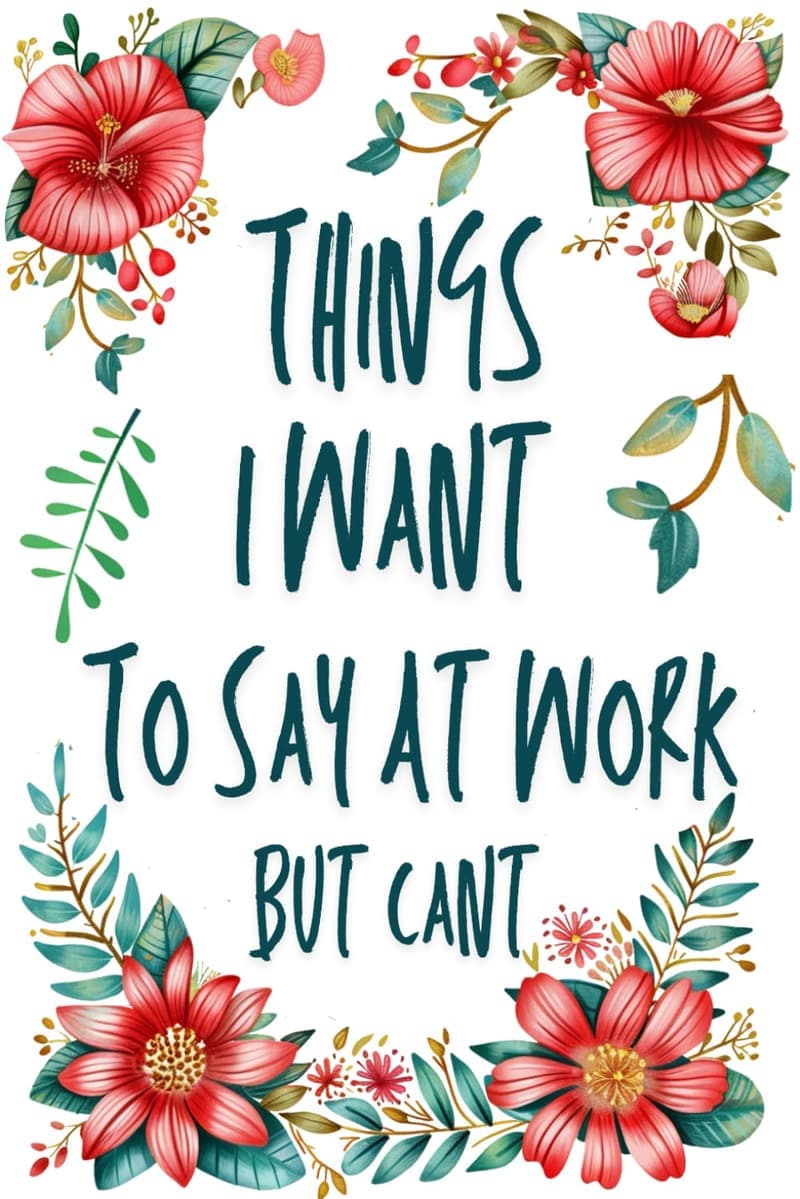 Secret Santa Funny Notebook for Coworkers
