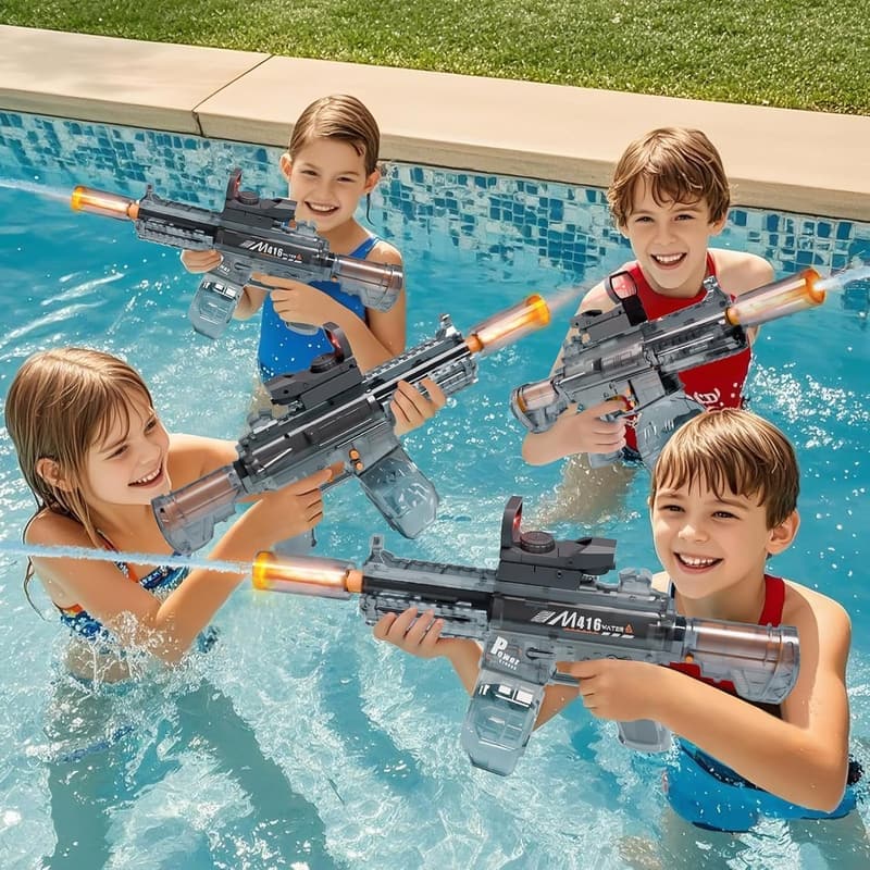 Summer LED Water Gun, 40 FT Range for Kids