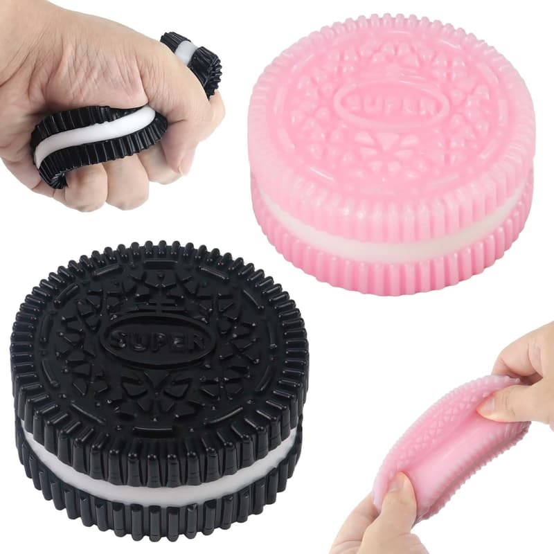 Birthday Party Fidget Cookie Squishies for Kids and Adults