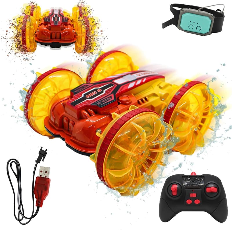 Kids' Waterproof Amphibious RC Car