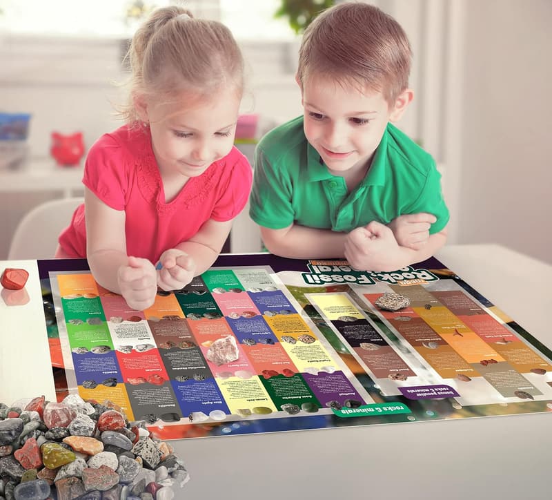 Kids' Geology STEM Rock Collection Gift Set
