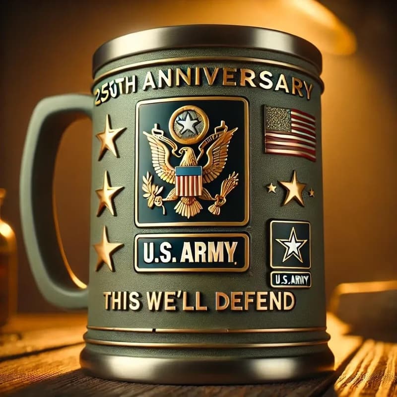 250th Anniversary Marine Corps 3D Mug for Veterans