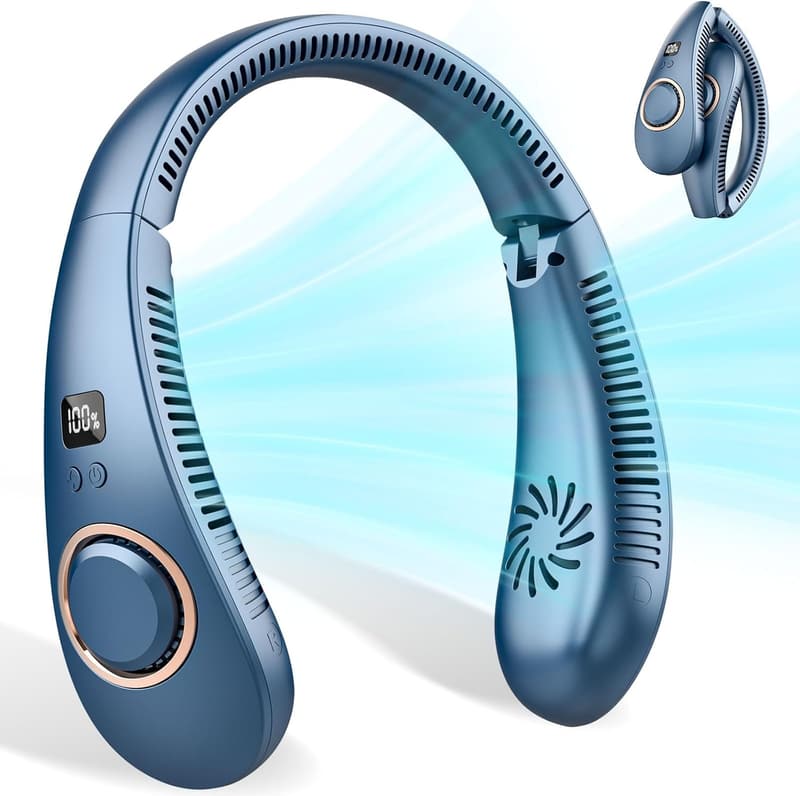 Portable Rechargeable Bladeless Neck Fan