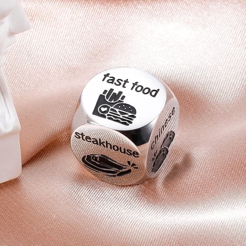 Valentine's Day Food Dice for Couples