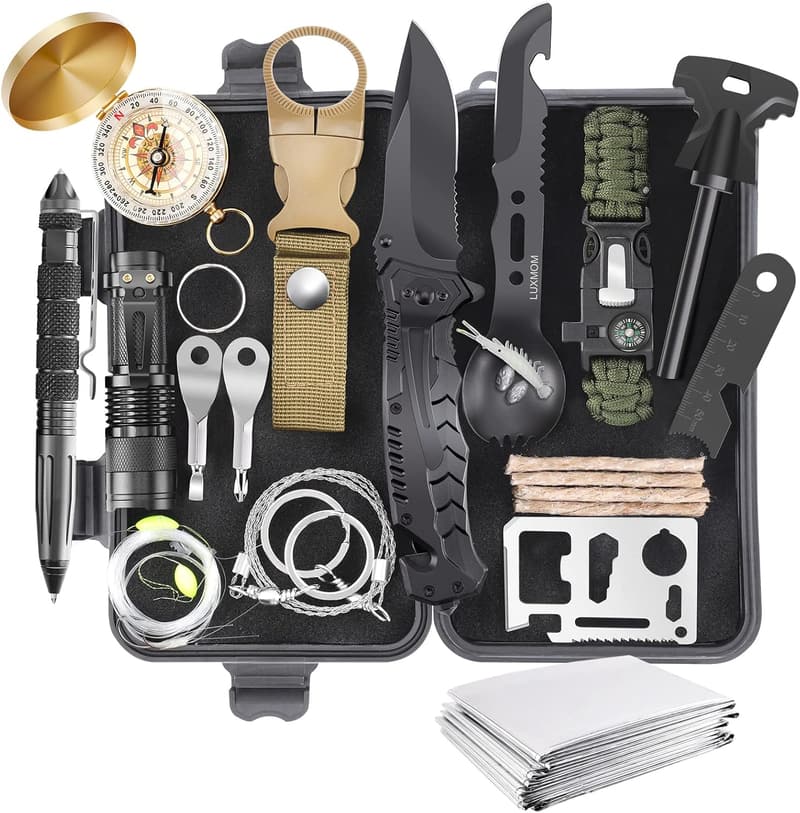 Survival Kit for Men: 28-in-1 Tactical Gear