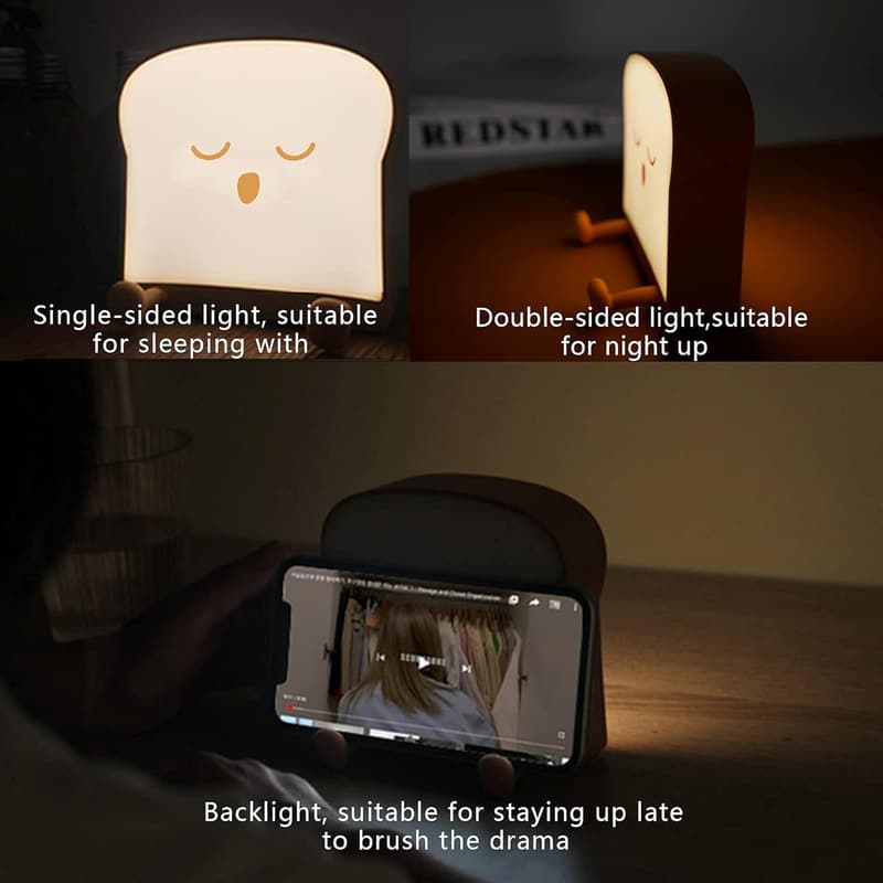 Christmas Bread Night Lamp for Women & Teens