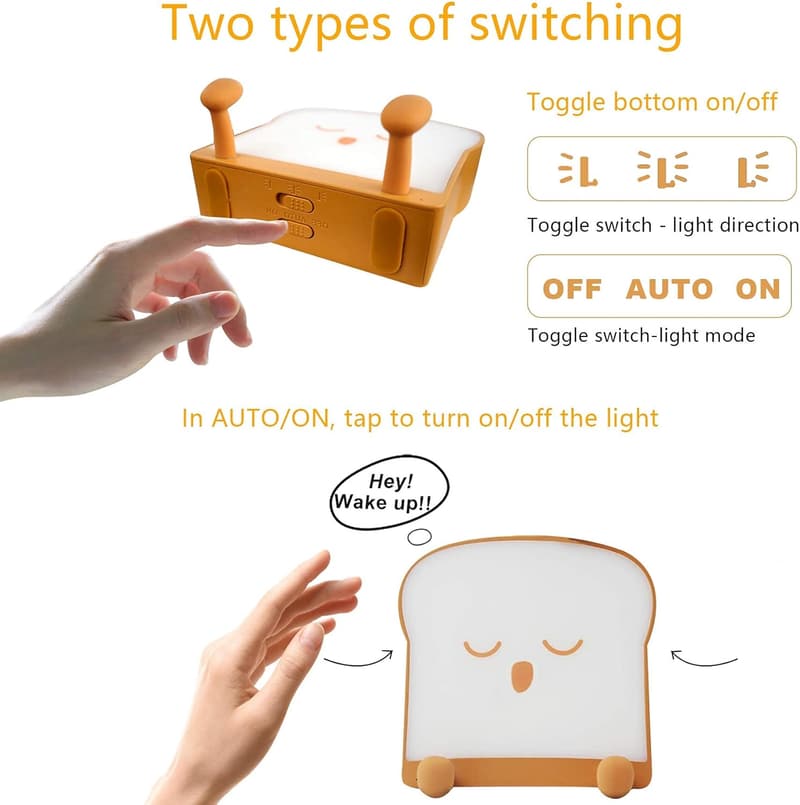 Christmas Bread Night Lamp for Women & Teens
