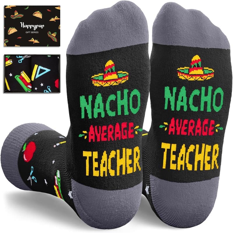 Teacher Appreciation Socks for Women and Men