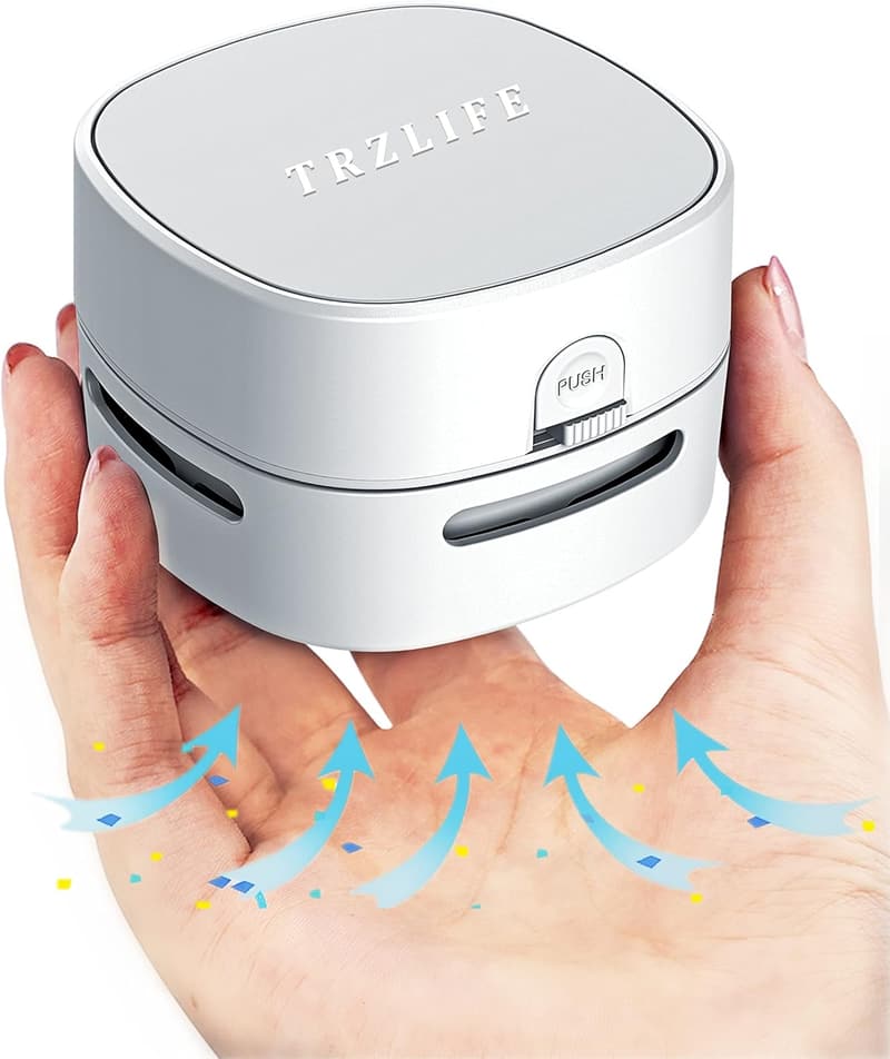 Easter Desk Vacuum: Mini, Durable, Battery-Powered