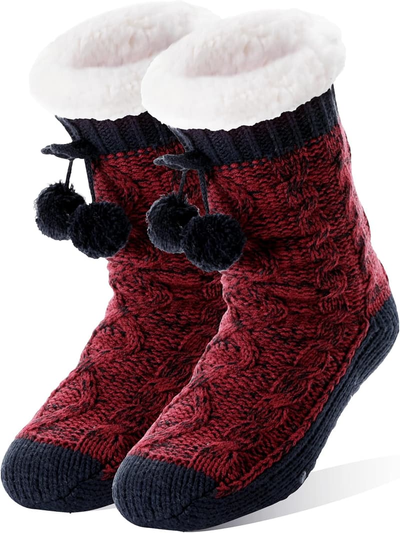 Women's Cozy Fleece Cabin Socks