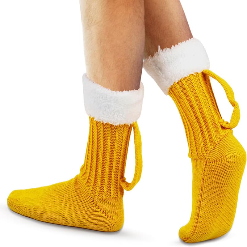 Christmas Beer Socks for Adults (Size 5-10)
