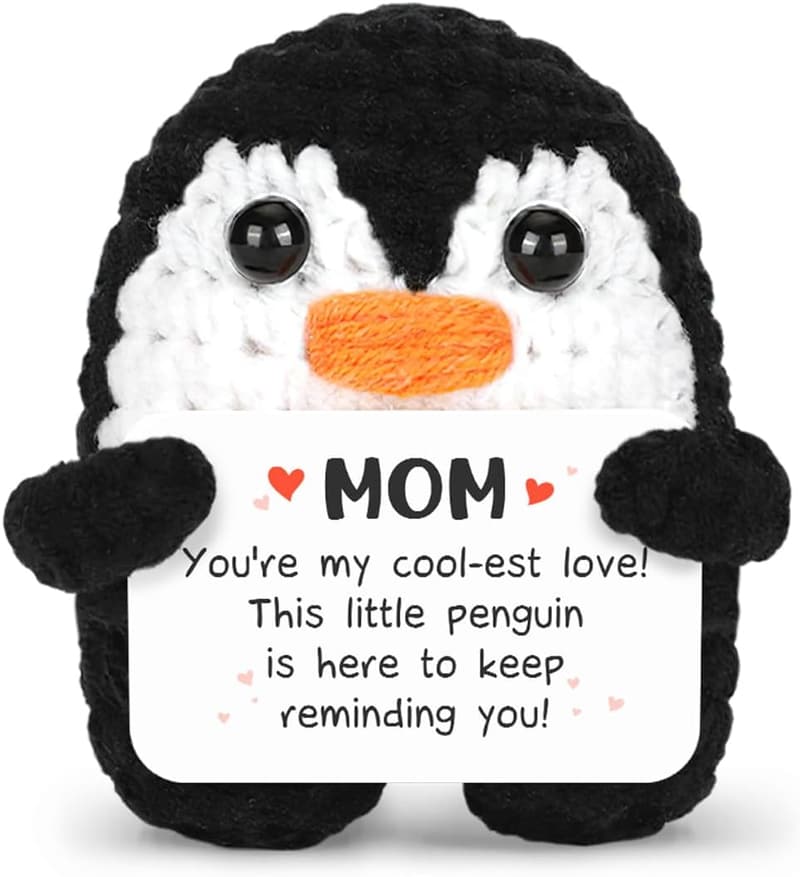 Mother's Day Crochet Penguin - Gift for Women