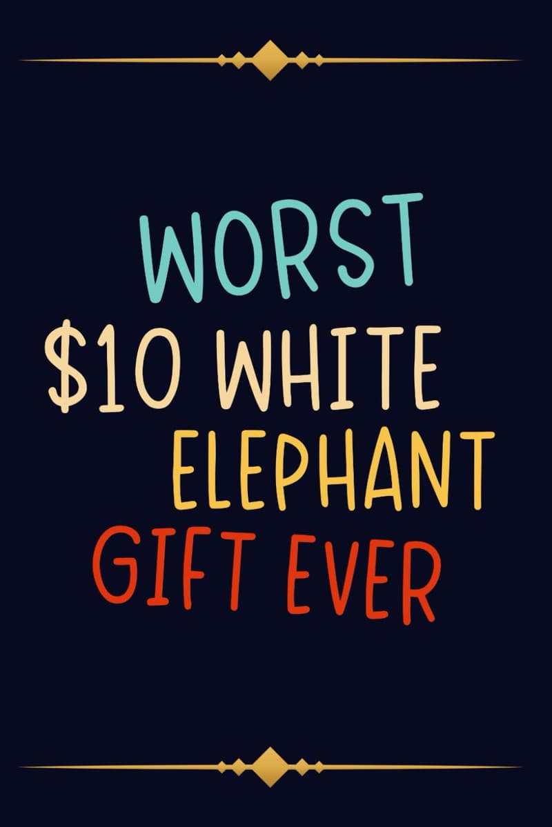 White Elephant: Funny Lined Journal, 120 Pages