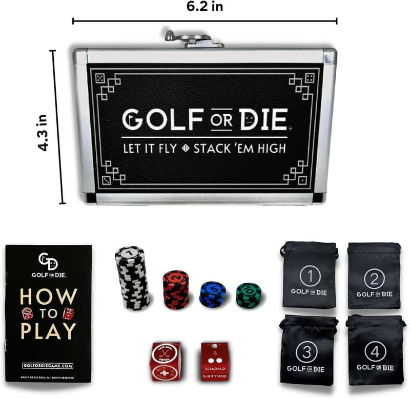Golf Dice Game – On-Course Gambling & Bachelor Gift