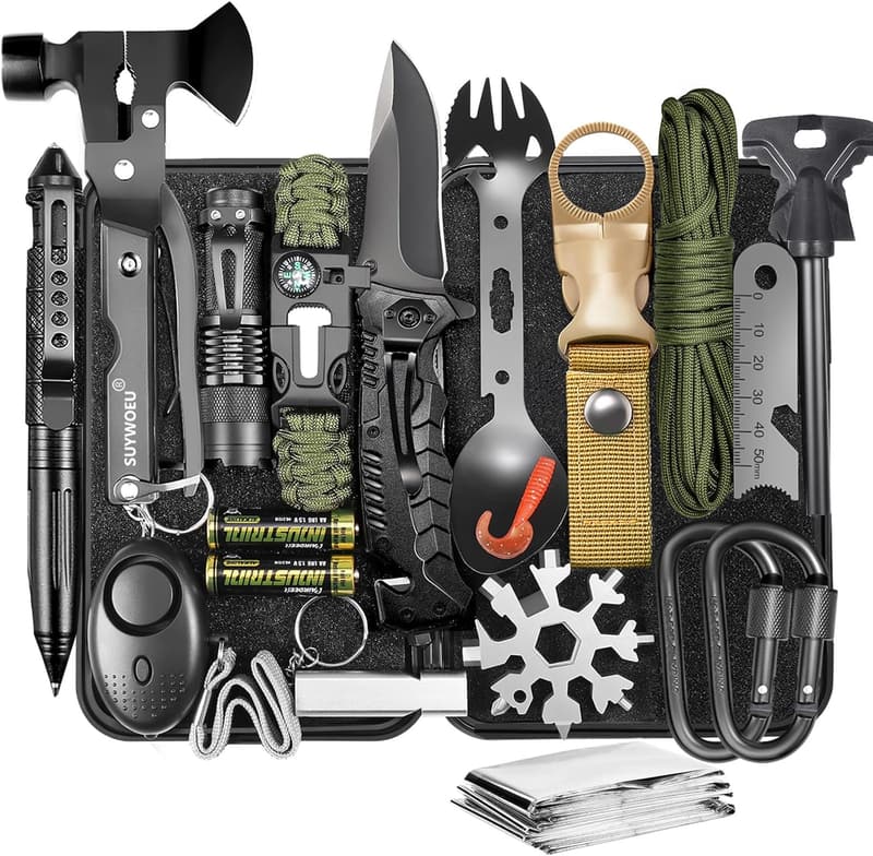 Father's Day Survival Gear 21-in-1 Tool Kit