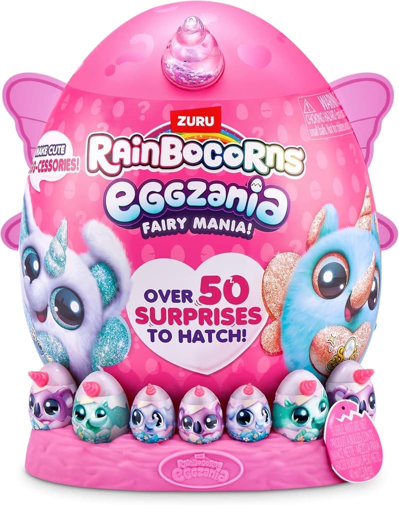 Eggzania Fairy Mania Koala Plush Toy with Surprise Accessories