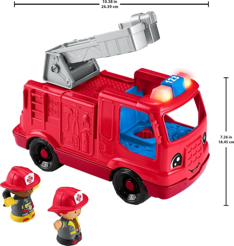 Musical Fire Truck Toddler Toy by Fisher-Price