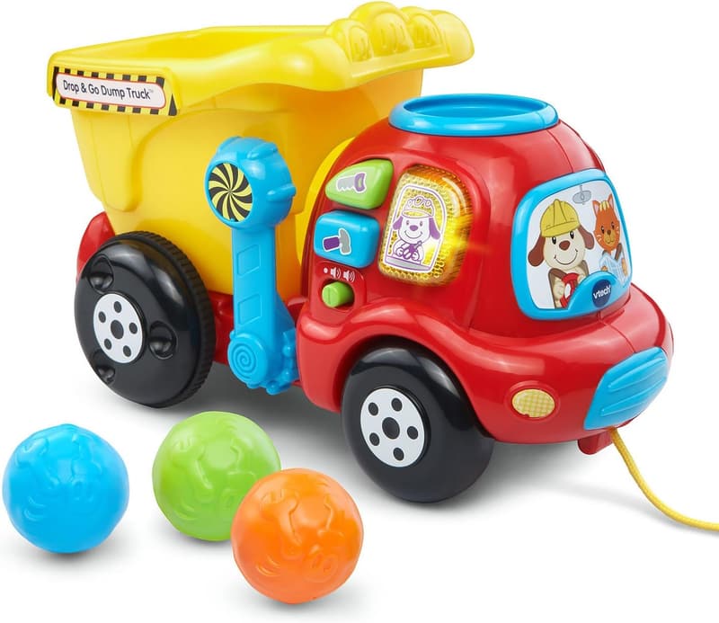 Toddler Yellow Dump Truck Toy