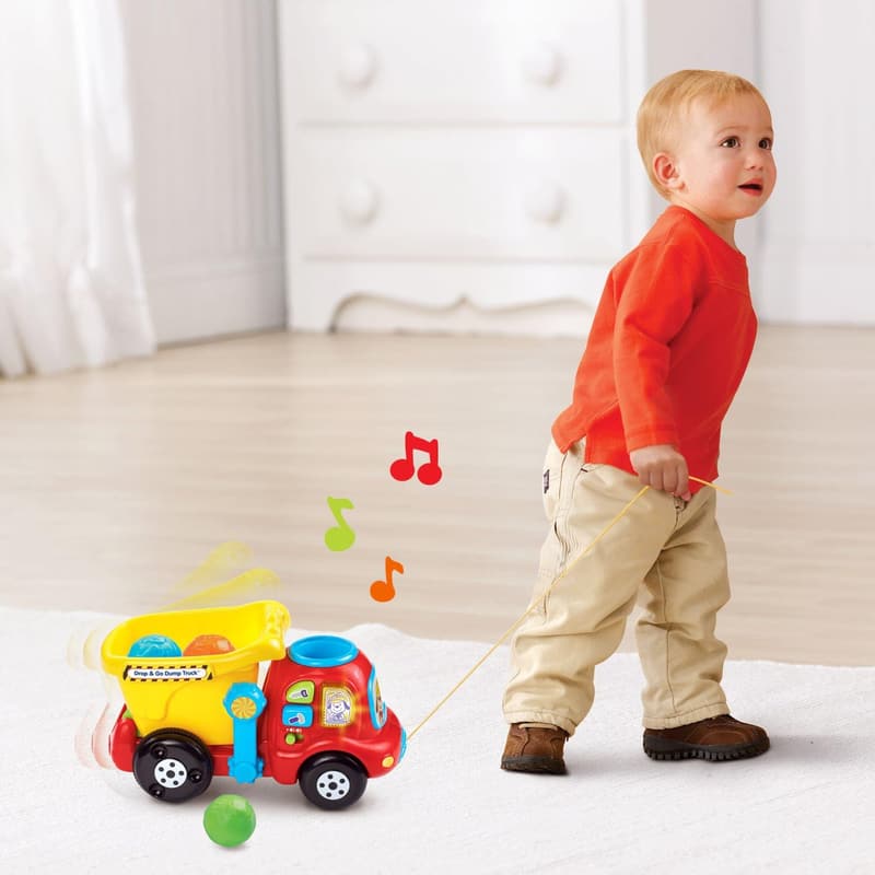 Toddler Yellow Dump Truck Toy
