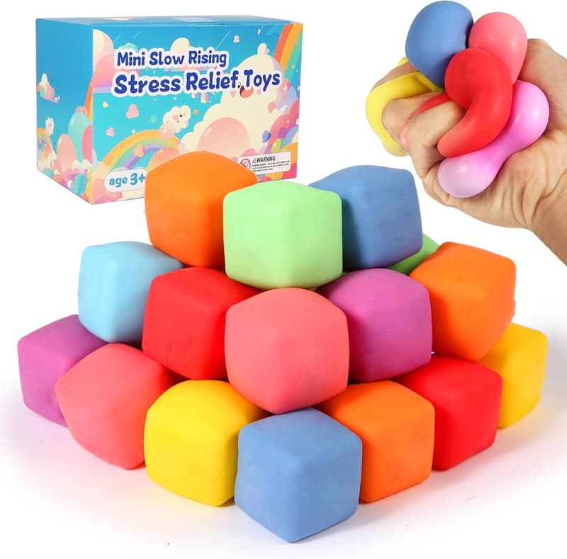 24-Pack Stress Relief Squishy Fidget Toys for Kids