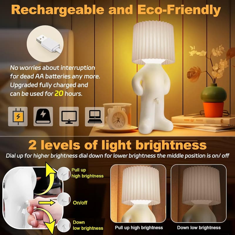 Naughty Anniversary Rechargeable Night Light for Adults