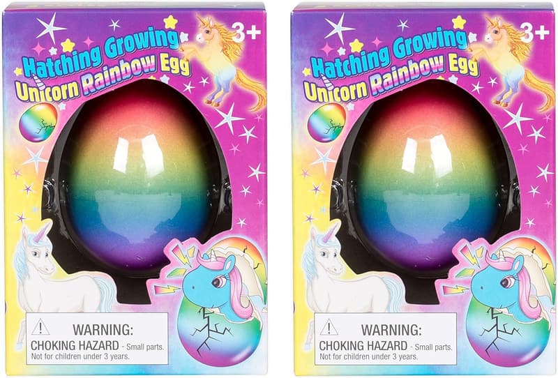 Rainbow Unicorn Surprise Eggs, Set of 2