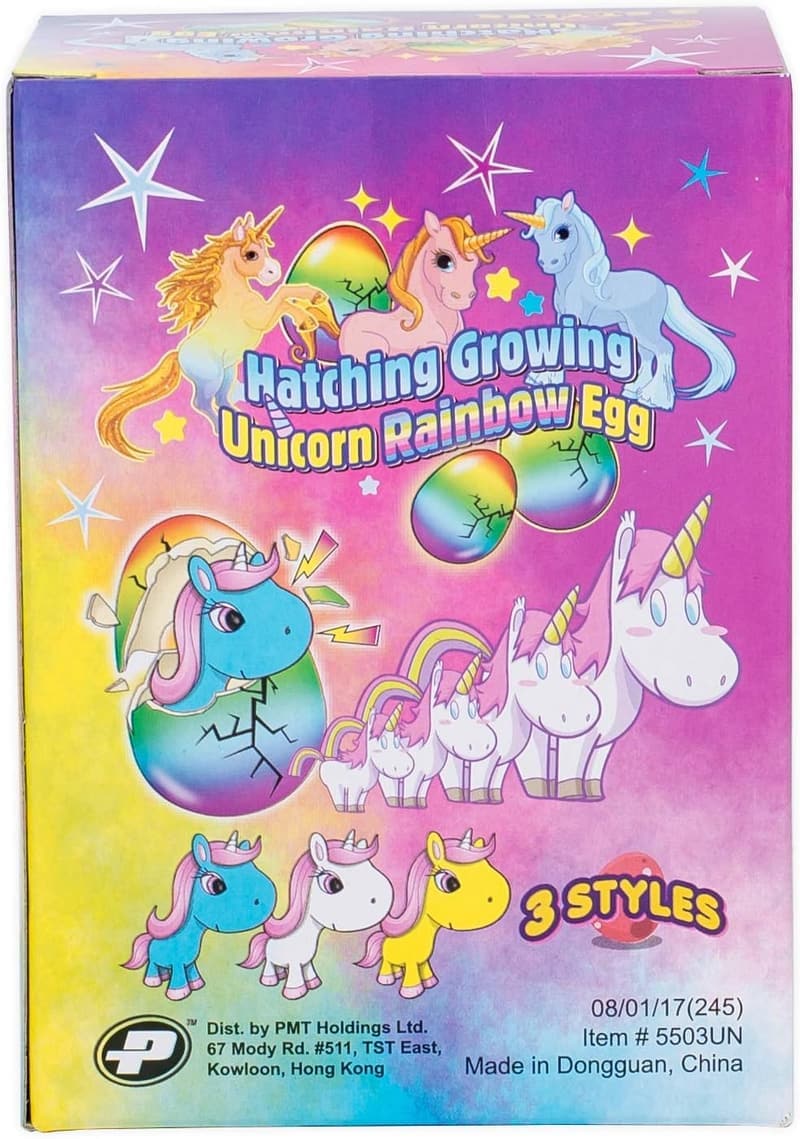 Rainbow Unicorn Surprise Eggs, Set of 2