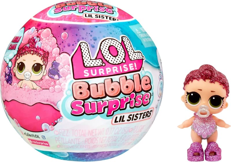 LOL Surprise Bubble Foam Lil Sisters Doll - Girls' Collectible Toy