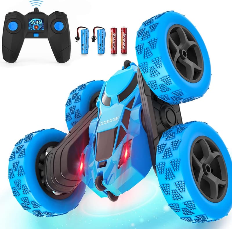Kids' Remote Control Car - 4WD 360° LED All-Terrain