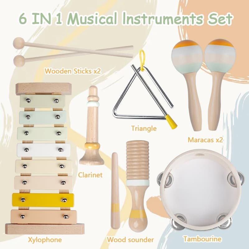Toddler Montessori Musical Instruments Set