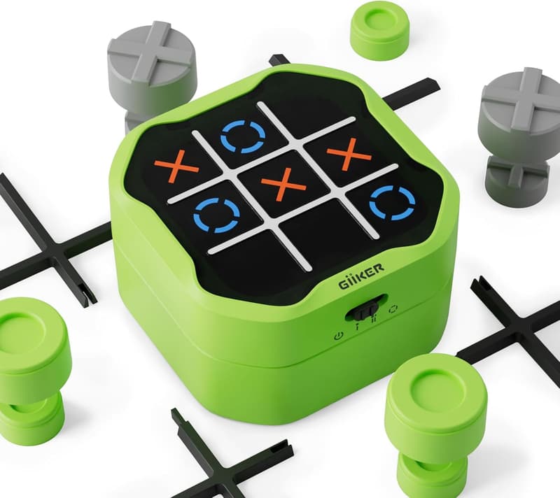 Birthday Tic Tac Toe Handheld Puzzle Game for Kids