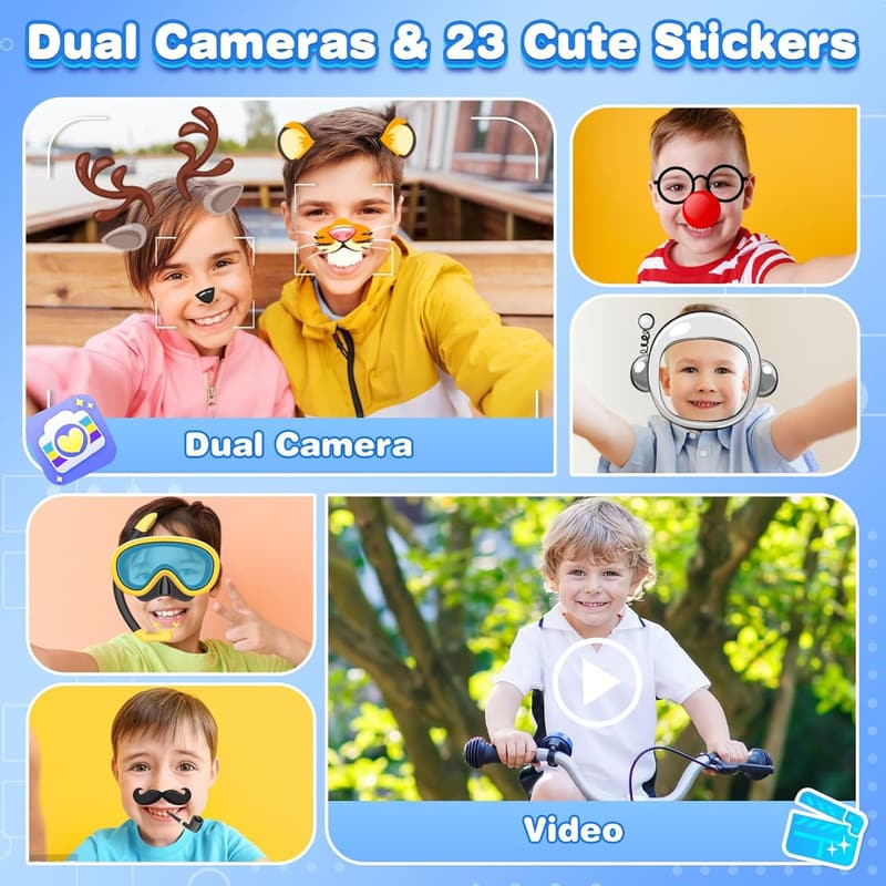 Birthday Gift Kids Touchscreen Toy Phone 3-8 Years