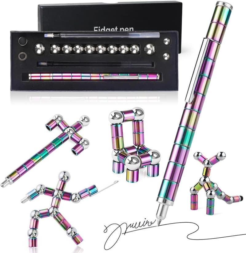 Novelty Magnetic Fidget Pen for Kids or Teens
