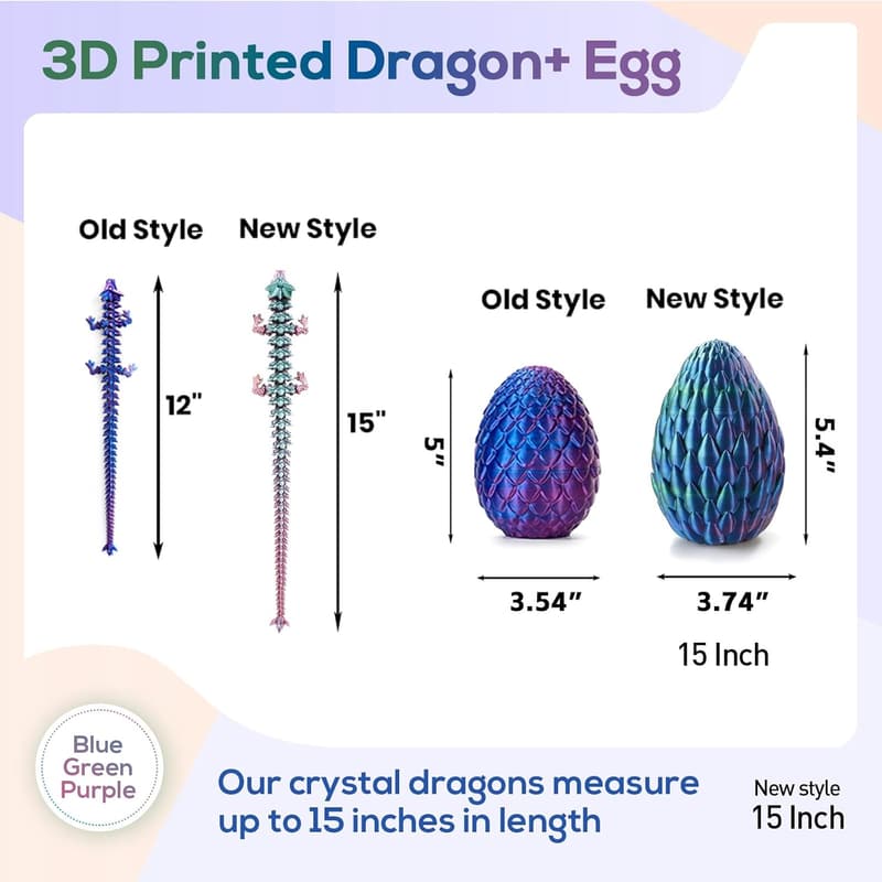 Surprise Dragon Egg with 15