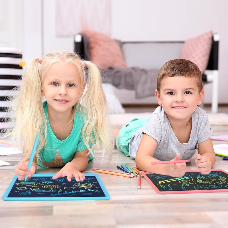 Christmas Gift: Pink LCD Drawing Tablet for Kids