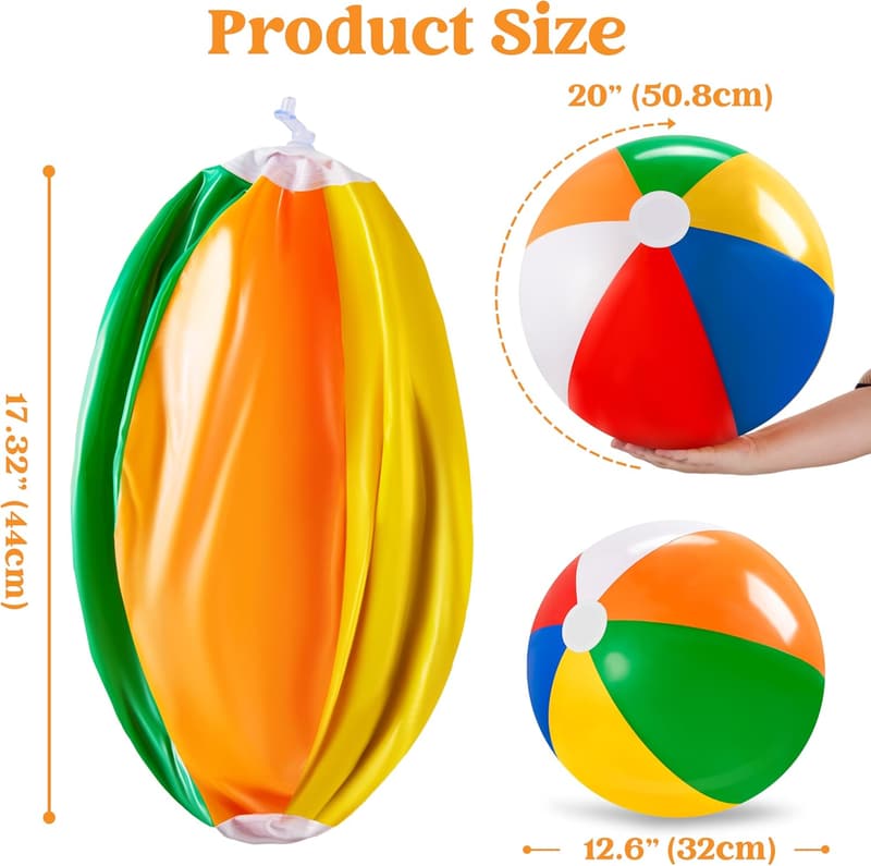 Beach Ball Pool Toys - 20