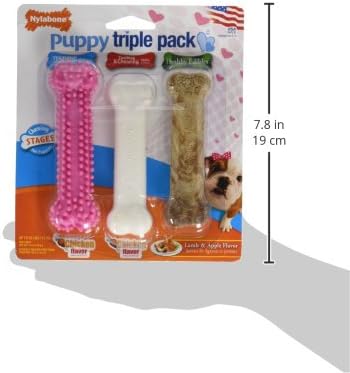 Puppy Chew Toy & Treat Pack, Chicken & Bacon, Small