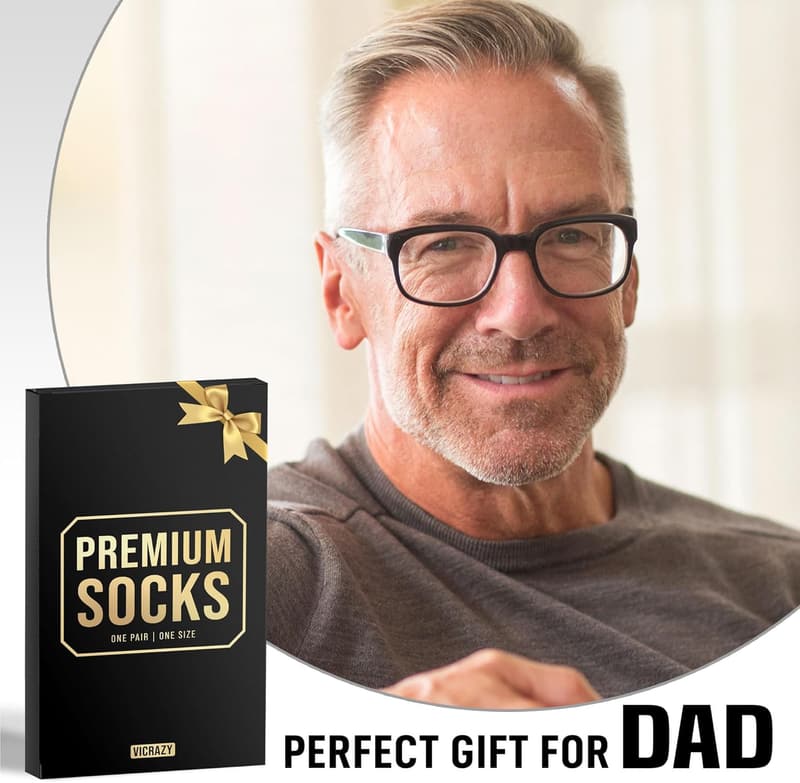 Dad and Grandpa Novelty Socks