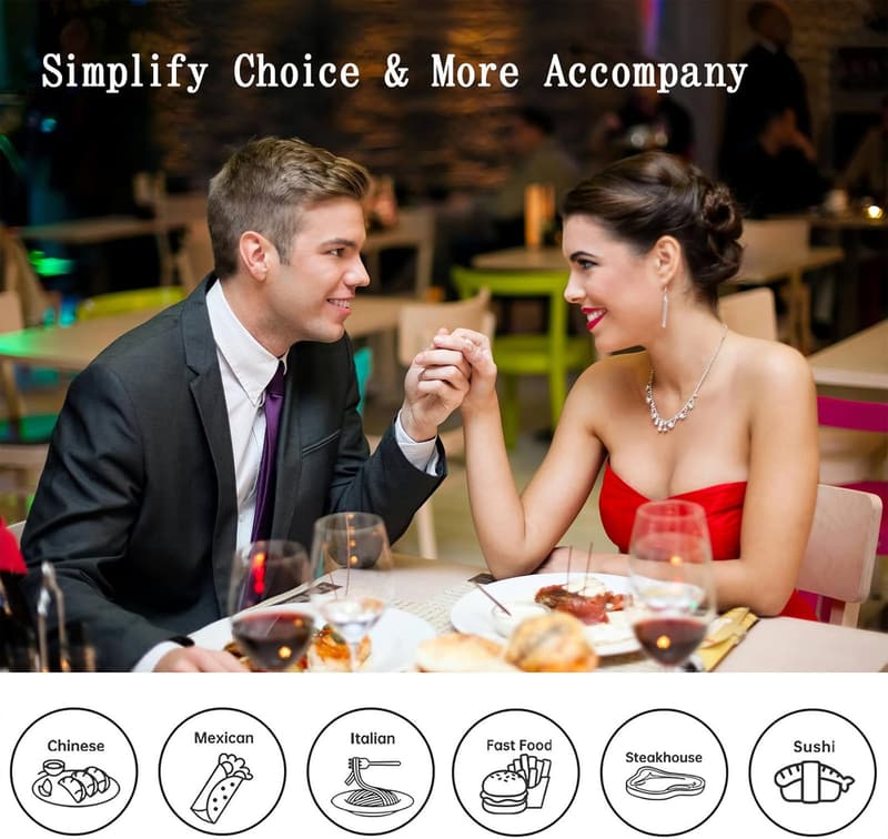 Father’s Day Food Decision Dice - Stainless Steel