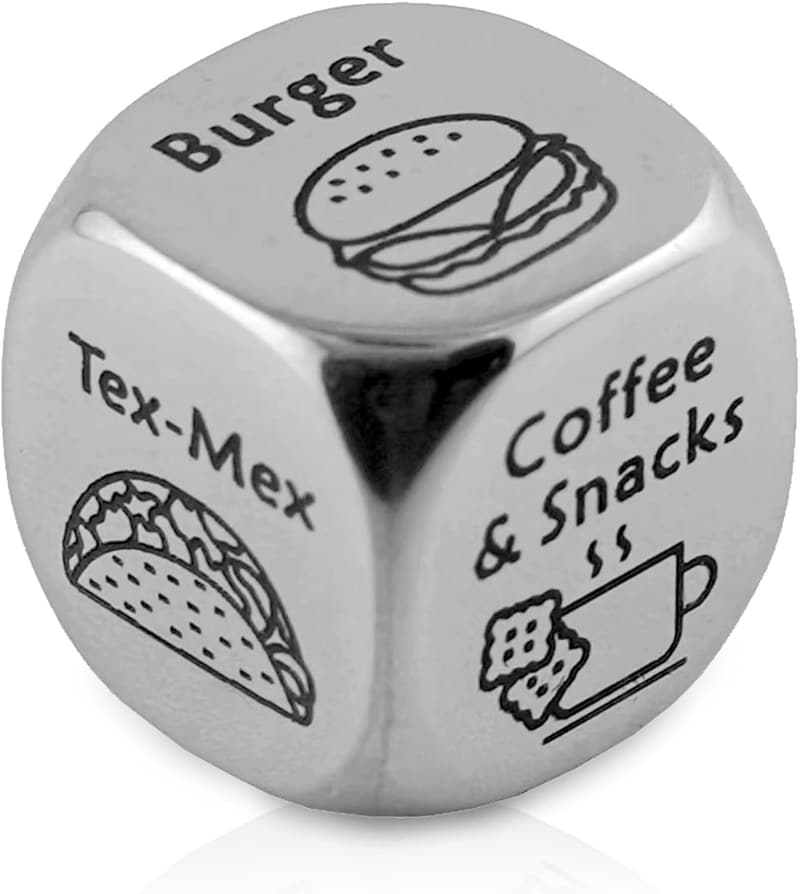 Anniversary Stainless Steel Food Decider for Couples