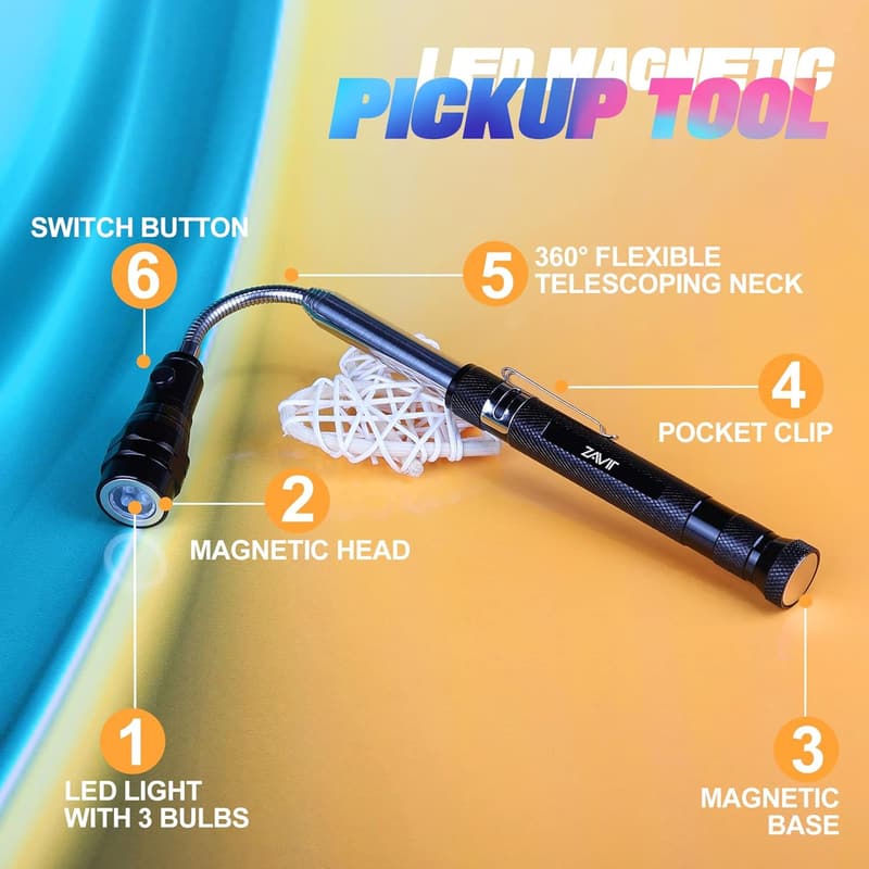Father's Day Magnetic Pickup Tool for Men