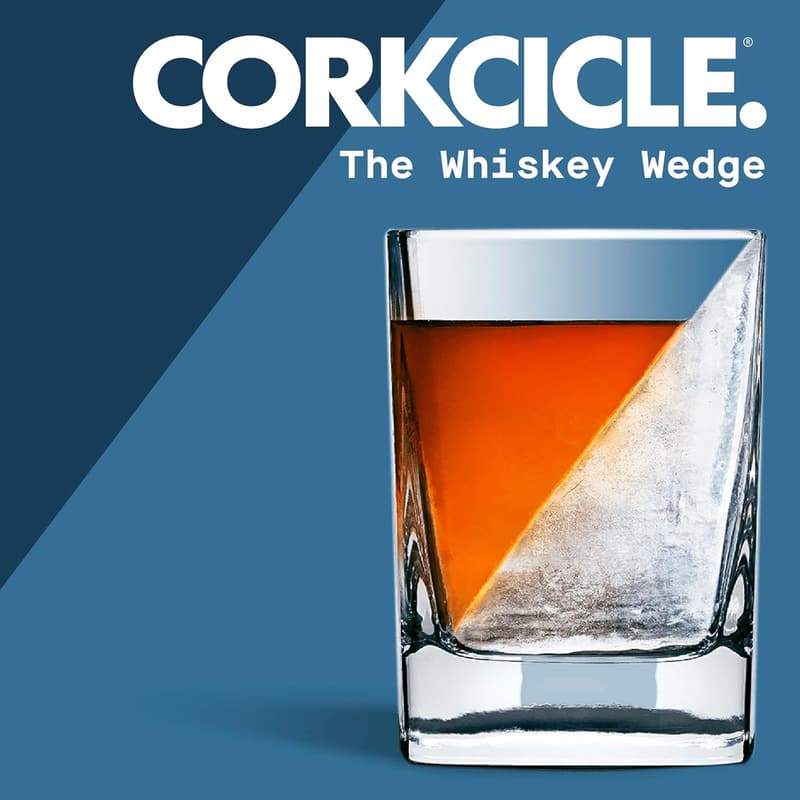 Whiskey Wedge Glass, 9 oz Silicone Mold