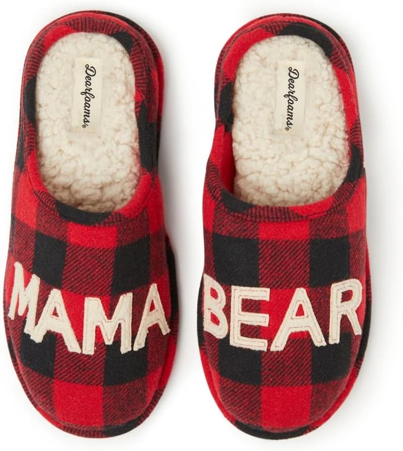 Mama Bear Slippers for Women