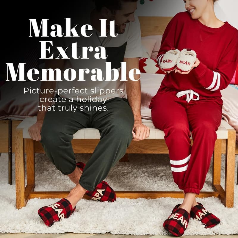 Mama Bear Slippers for Women