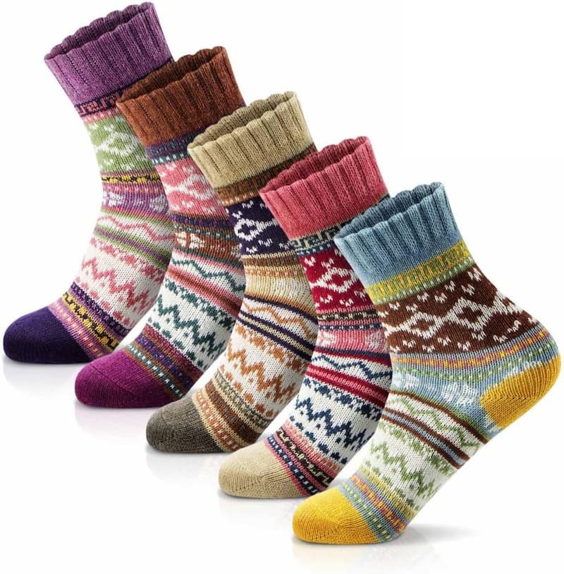 Winter Women's Cozy Wool Socks - Stocking Stuffer