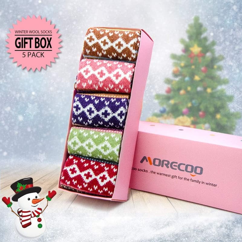Winter Women's Cozy Wool Socks - Stocking Stuffer