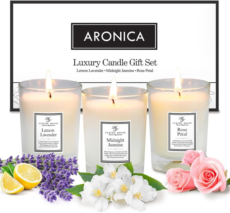 Secret Santa Luxury Candle Gift Set for Women
